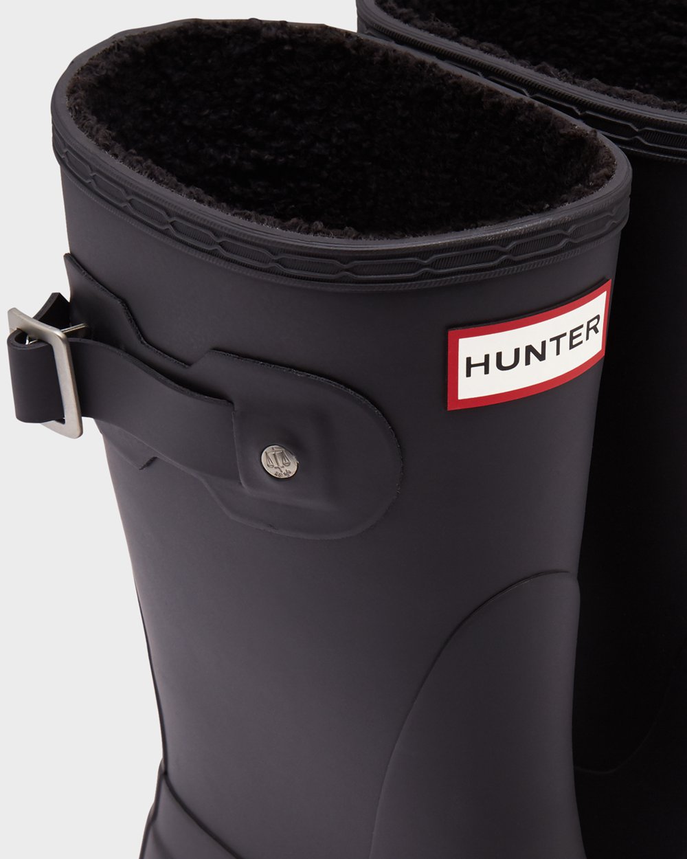 Hunter Mujer Original Insulated - Botas de Lluvia Negras - 941-VXJIBK